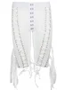 pantalone corto bianco