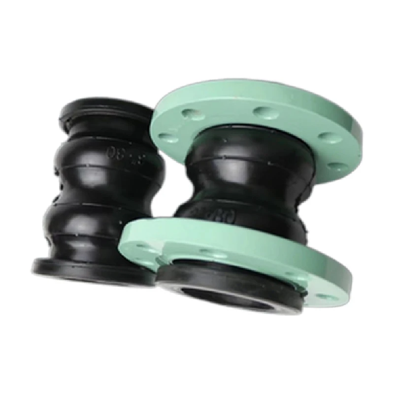 Jiufu Double Flange Adapter Dresser Factory Supply Vulcanized Carbon Steel Rubber Expansion Pipe Joint Manufacturing