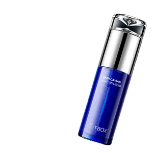 Wholesale Round Pear Blue Eco Friendly 20g 1oz 1.7oz 50ml 100ml 120ml Glass Luxury Set Cosmetic Packaging