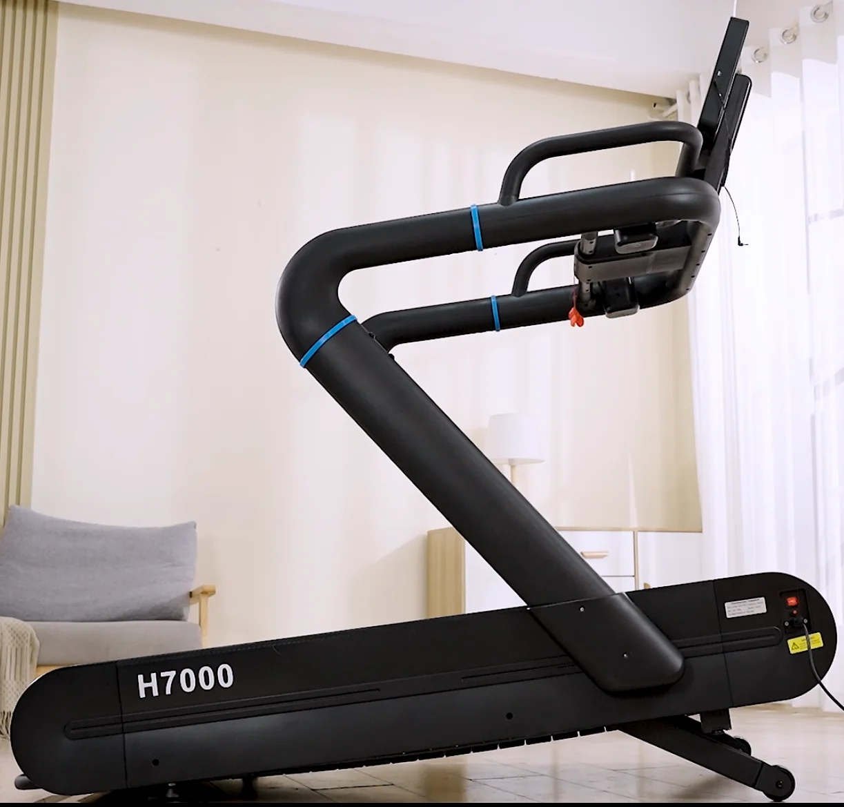 AC Motorized Treadmill Slat Commercial Treadmill Woodway Treadmill  Slat-belt Design That Reduces the Shock of Impact