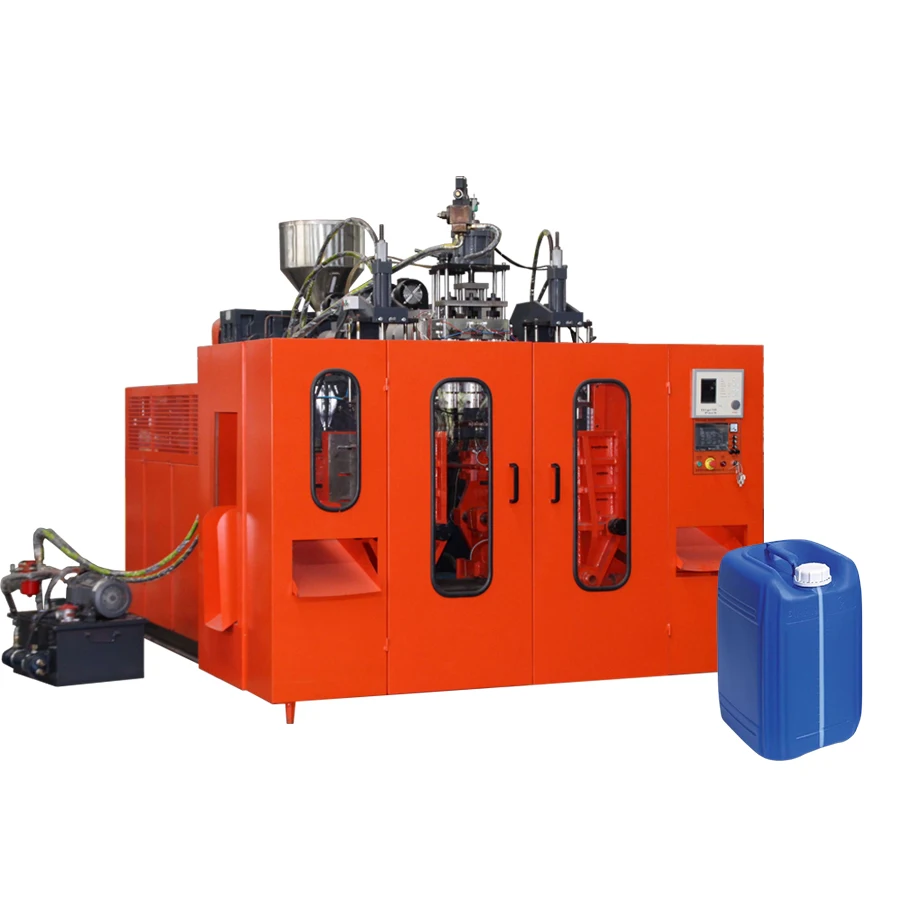 HDPE Drum 3 Layer Blow Molding Three Layers Jerry Can Manufacturing 20liter 25 Liter View Strip Making Machine