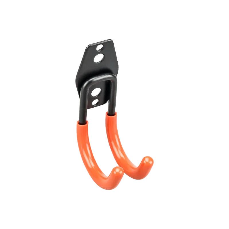 Wall Mounted Garage Hanger&Organizer Metal J Shaped Utility Wall Storage Hooks For Bulk Storage