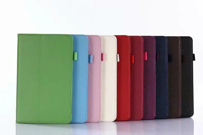 Suitable for Lenovo Tab M7 TB-7305F Flat Leather Cover Litchi Pattern Leather Cover  For Tab M7 Protective Cover supplier