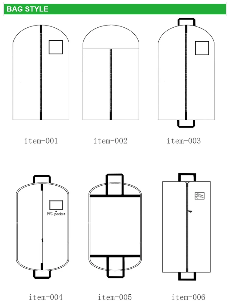 40x24 Inch Black Garment Bag For Dress Black With Logo Buy Garment