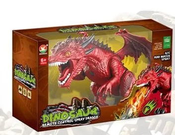 DeAO Dinosaure Téléguidé Pour Enfants, Qui Marche, Rugit, Respire D La Vapeur Et Peut Secouer La Tete Marron Amz B085rzf9jm
