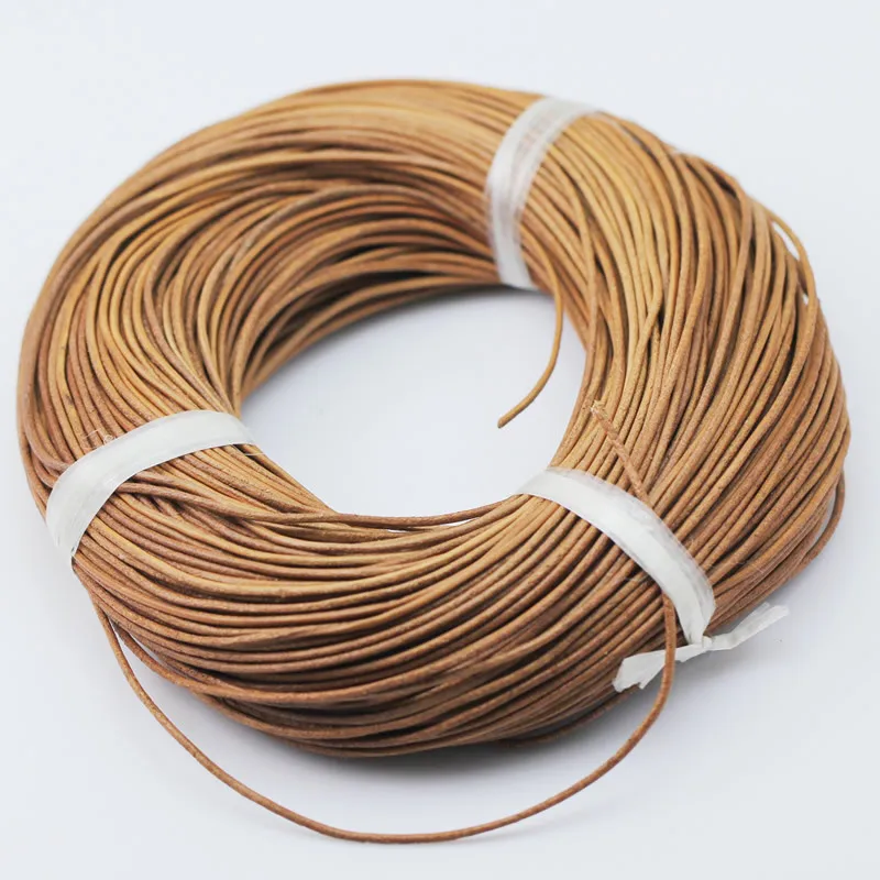 Yako Leather Rope Smooth Leather Rope Thick 1.5mm Diy Jewelry Accessories Jewelry Accessories 3450