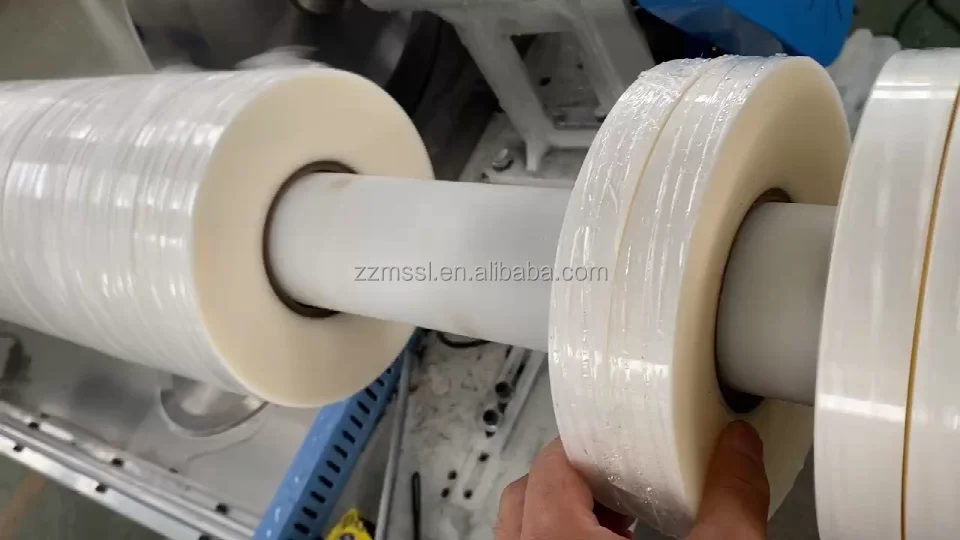 Vinyl Tape Cutting Machine Insulated Rubber Tape Roll Cutting Machine PVC Electrical Tape Slitter Machine