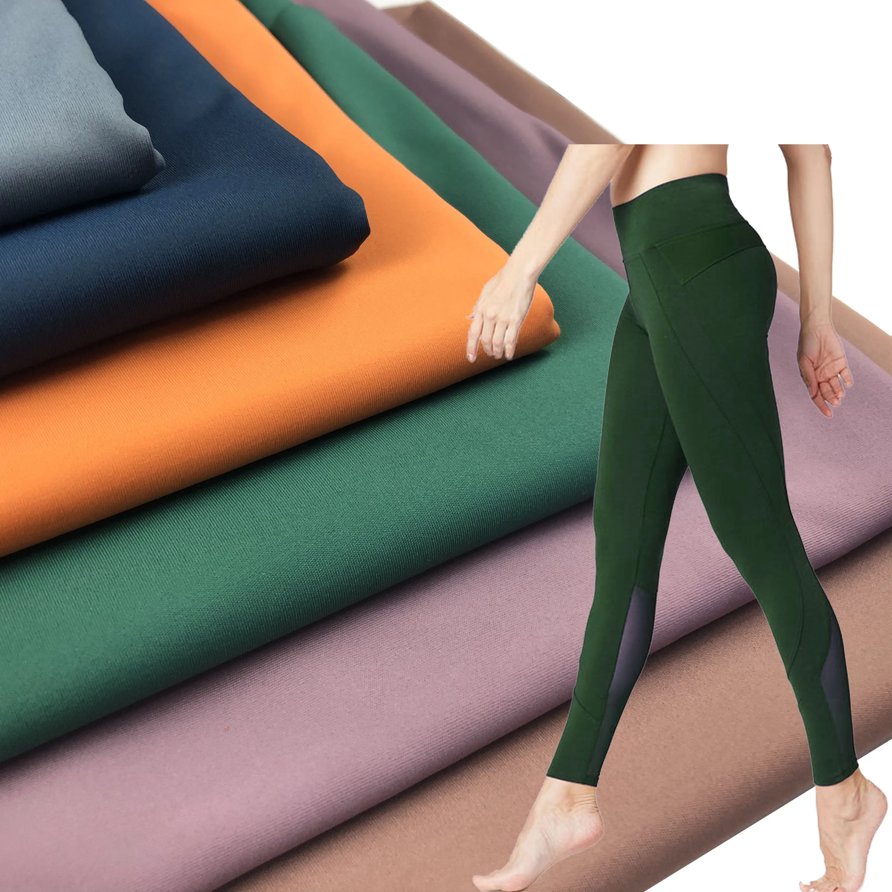 Buy Premium Lycra/nylon Leggings Women's High Waist Soft Yoga Pants Work  Out Leggings Online in India - Etsy