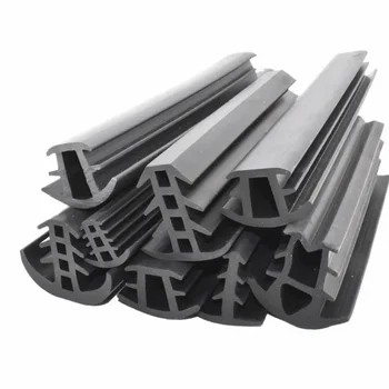 Best Seller T-shaped Flexible EPDM PV Photovoltaic Rubber Seal Strip Extrude for Solar Panel Sunroof