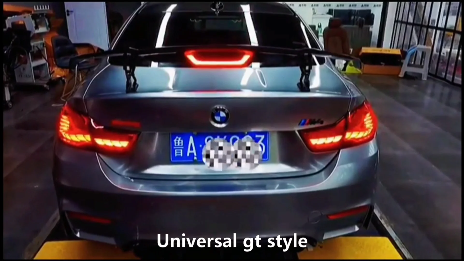 New Electric Automatically Rear Spoiler Gt Style Car Electric Spoiler Carbon Fiber Universal