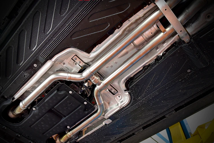 fiber exhaust muffler