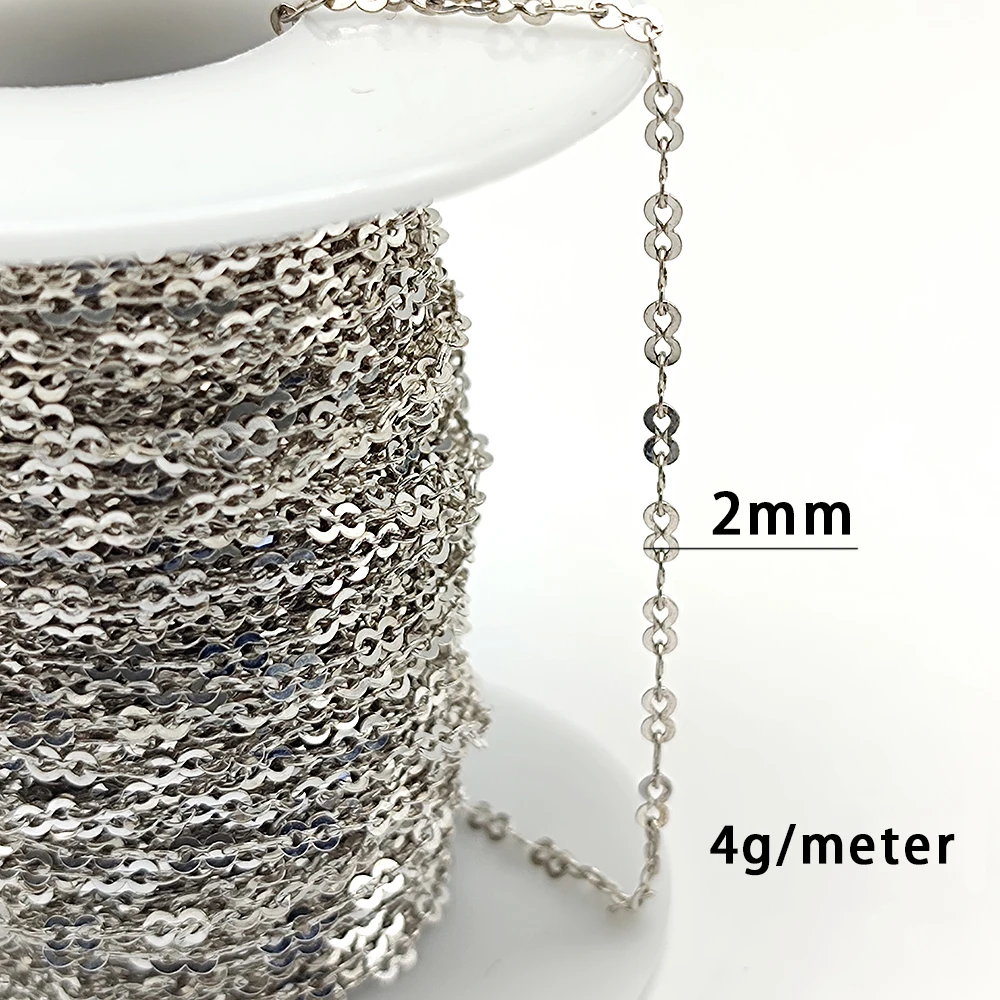 925 silver chain for jewelry making