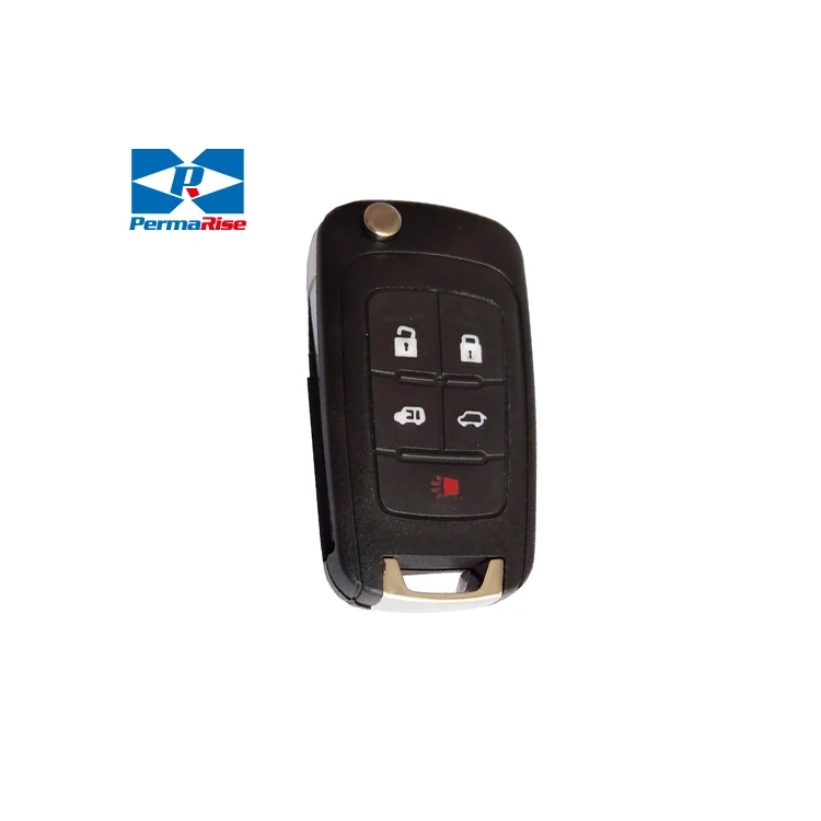 4 Button Flip Blade Vehicle Key Case Factory Wholesale Remote Car Key Shell