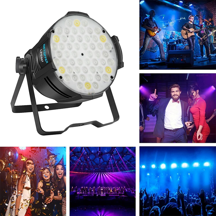 Big Dipper LPC007 54X3W RGB LED Par Light - Perfect for Weddings