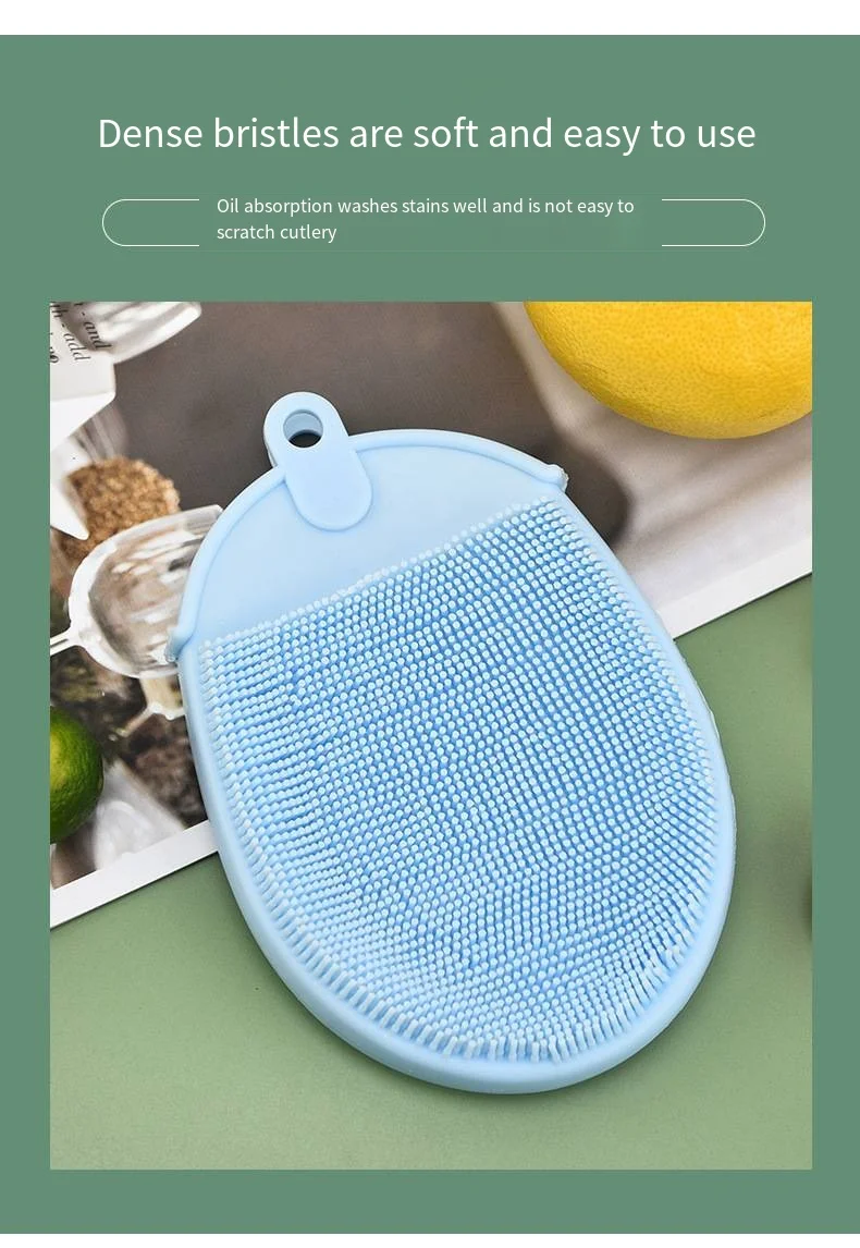 Multifunctional durable and not easily stained with oil kitchen helper Magic dishwashing brush household cleaning cloth manufacture