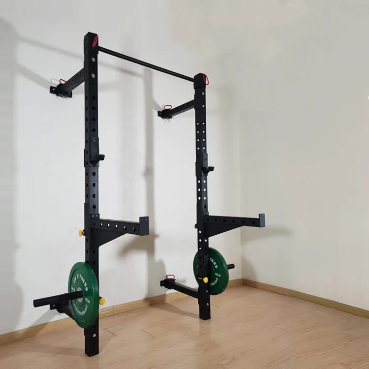 Professional Gym Fitness Equipment Wall Rack Half Squat Power Rack