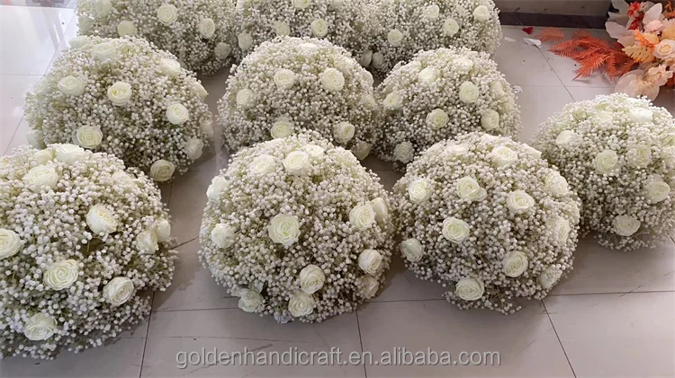 4 teste di fiori di papavero finti bianchi e neri, ramo di papavero di seta da 23,5, fiori fai da te/centrotavola, decorazioni per matrimonio/casa/cucina/ufficio/regalo - Italia