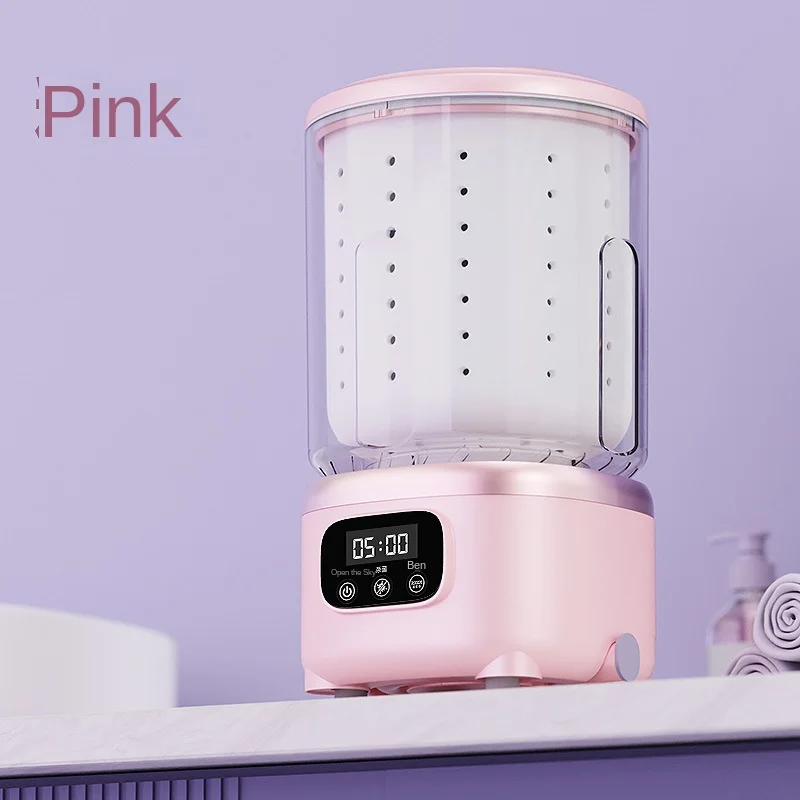 New Style Automatic Eluting Integrated USB Battery Mini Portable All-In-One Washer/Dryer aperçu 6