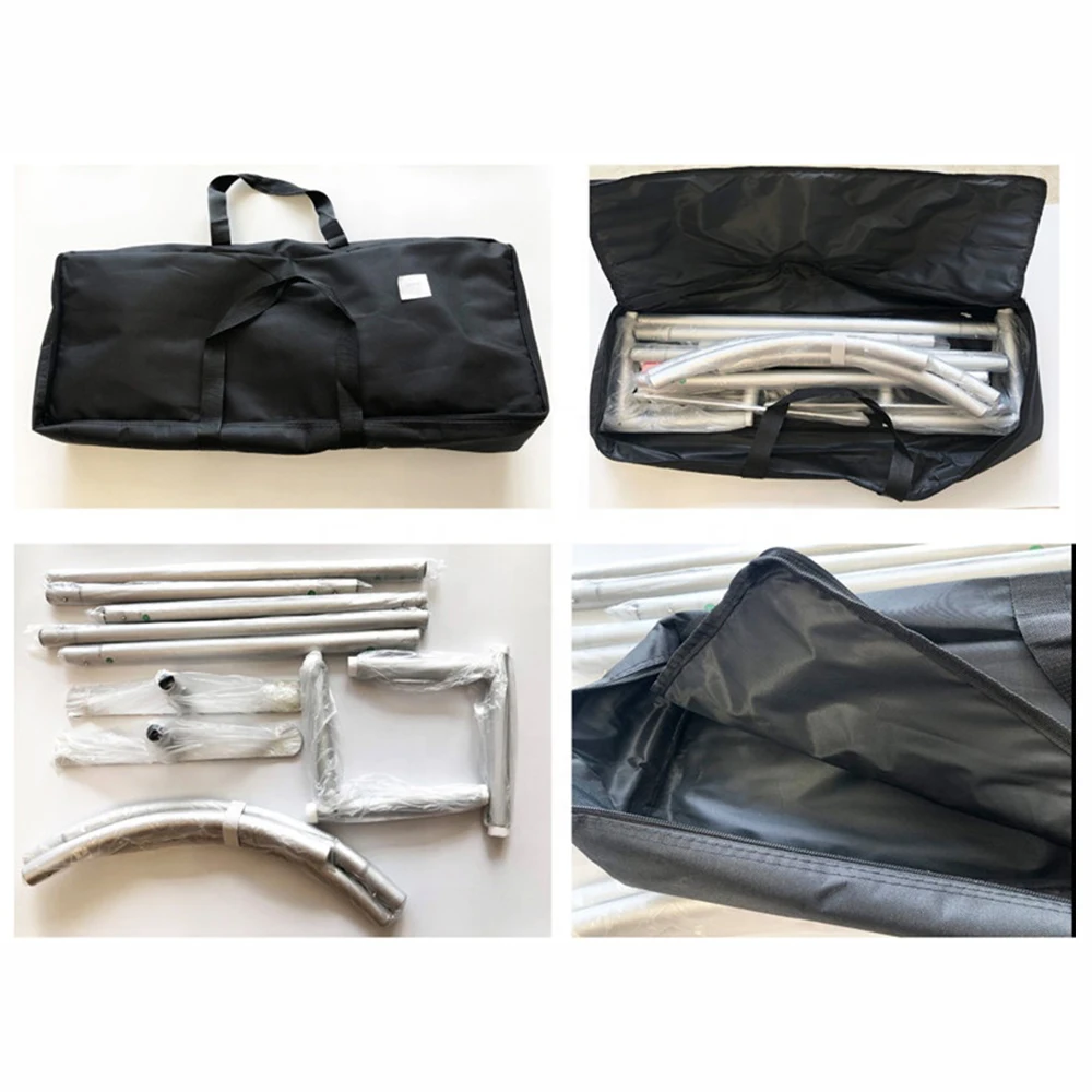 Простой в сборке алюминиевый трубчатый каркас из полиэстерной ткани круглый арочный фон для вечеринки