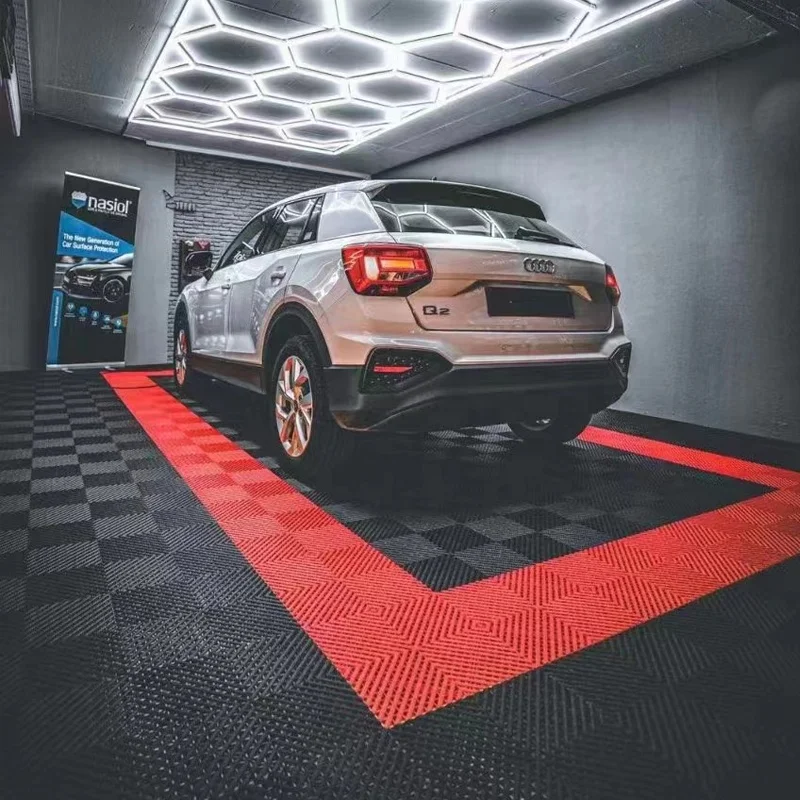 Factory Direct Sale  Interlocking Garage Floor Tiles Interlocking Garage Floor Tiles Industrial Plastic Garage F