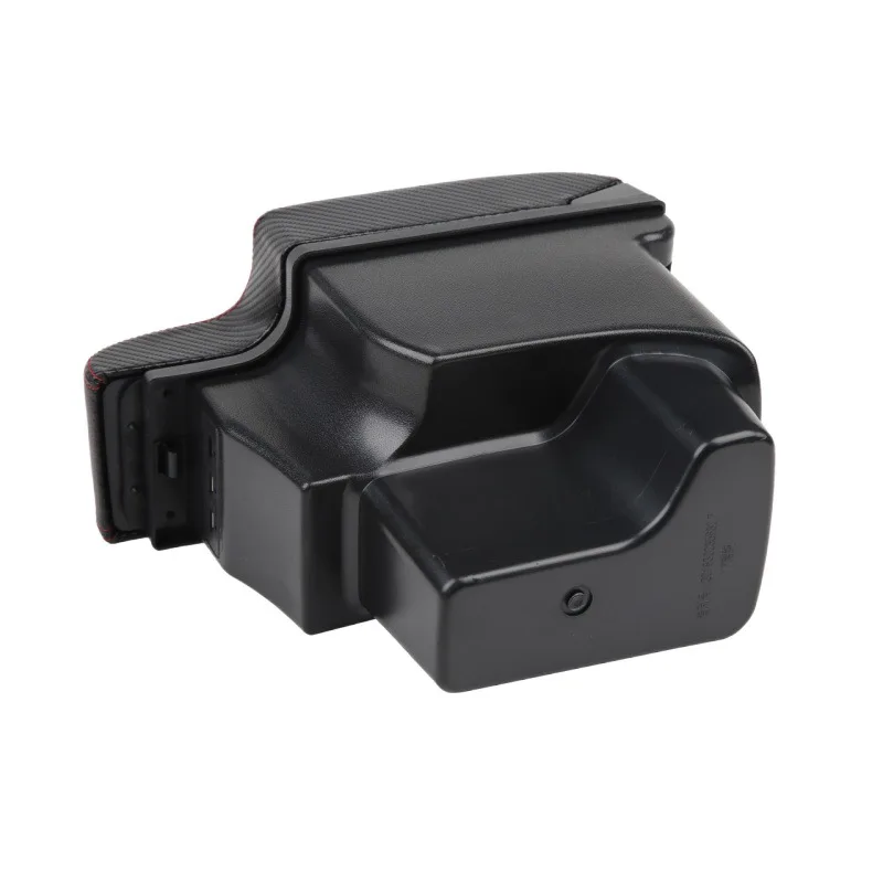tiypeor car multi armrest central console storage box dual storage box car armrest box for rena 17-4