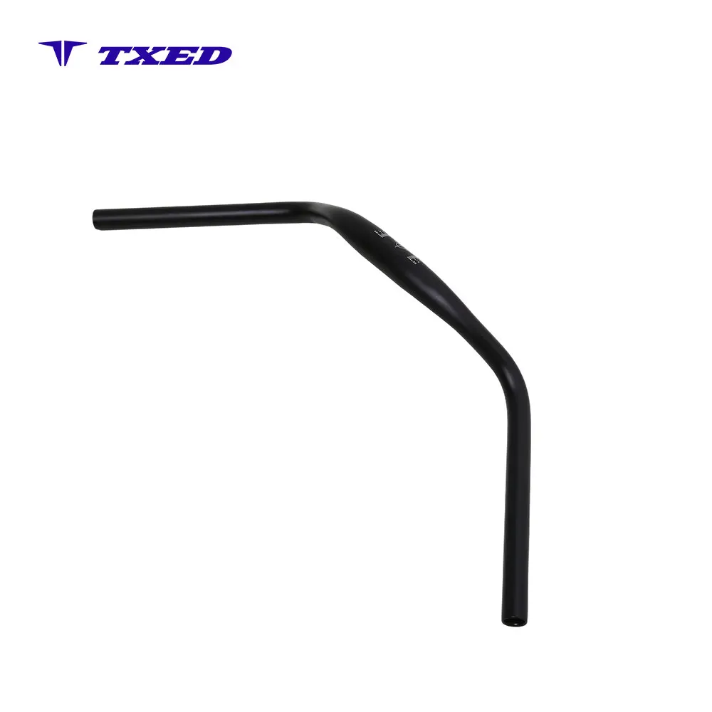 Shunmeng City Bike Aluminum Handlebar Dutch Style 630mm Rise 70mm Ergonomic Anti-Slip Durable Lightweight for Cruisers