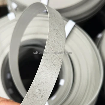 China Supplies Wood Grain and Solid Color PVC Edging Banding Tape Trim Strip for Furniture