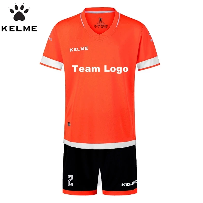 
Детский спортивный костюм KELME, индивидуальный футбольный клуб, Джерси, Униформа, наборы для игры, Детская футбольная команда, детский спортивный костюм 