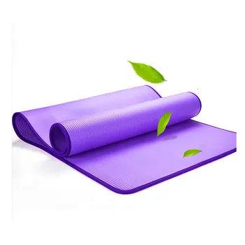 Custom Tear Resistance Eco Friendly Thickened Soft Anti stress non slip 10MM Stretch Yoga Mat