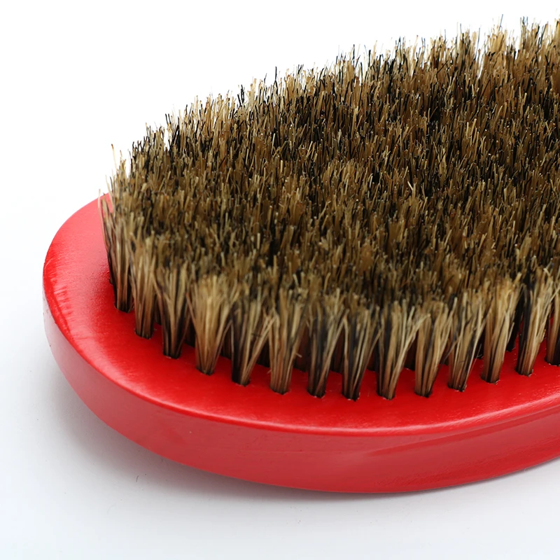 Заводская цена лидер продаж 360 кисточка с изогнутыми волнами для мужчин уход за мягкими средними жесткими волосами щетка