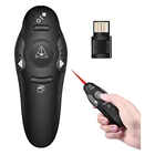 2.4 GHz RF Pointer Pen Wireless Remote Red Laser Pointer USB Power Point Presenter Remote Control Laser Pen