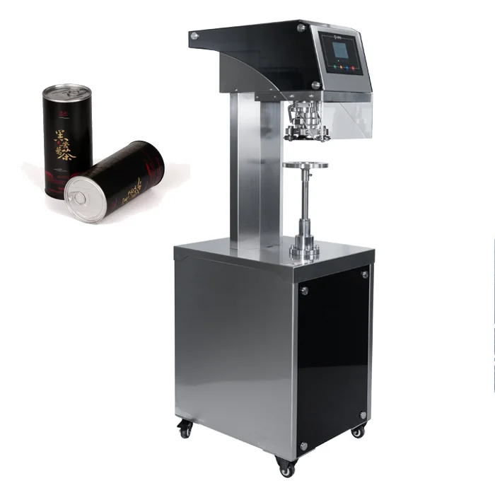 Manual Paper Tube Seamer Spices Composite Paper Can Sealing Machine