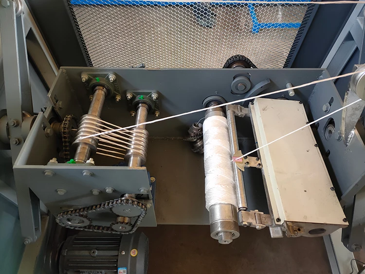 2 In 1 Pp Raffia Twine Twisting Spool Winding Machine Agricultural