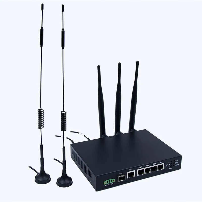 Virtual Private Network Wireless Wifi 300Mbps Gigabit 4G Router Modem 4G Lte Sim Card for SCADA