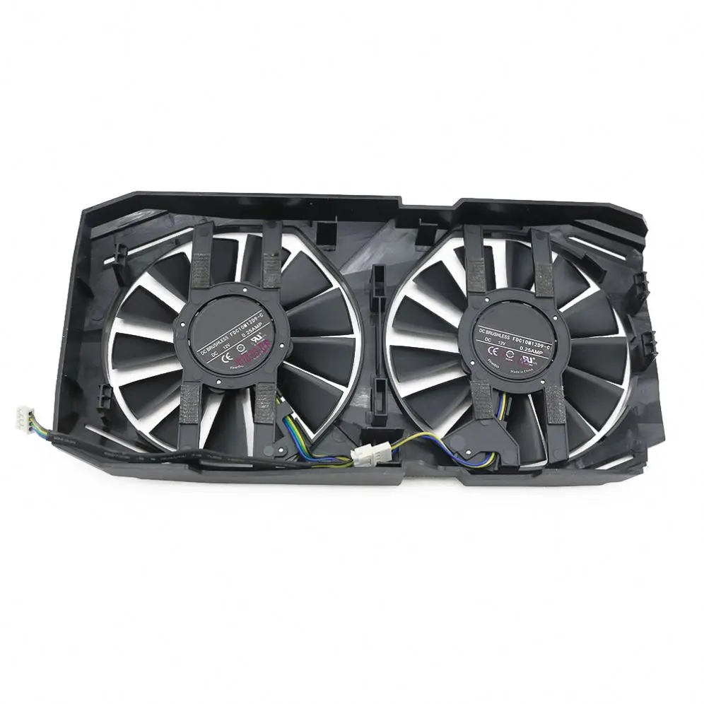 FDC10M12D9-C 95mm RX580 Cooler Fan for ASUS Radeon RX 580 DUAL OC Gaming Video Card Cool aperçu 2