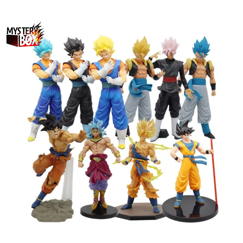 Hot Selling Model Collection Toy Anime Dragons Balls Z Goku Vegetto Vegeta Cartoon Statue Anime Action Figure