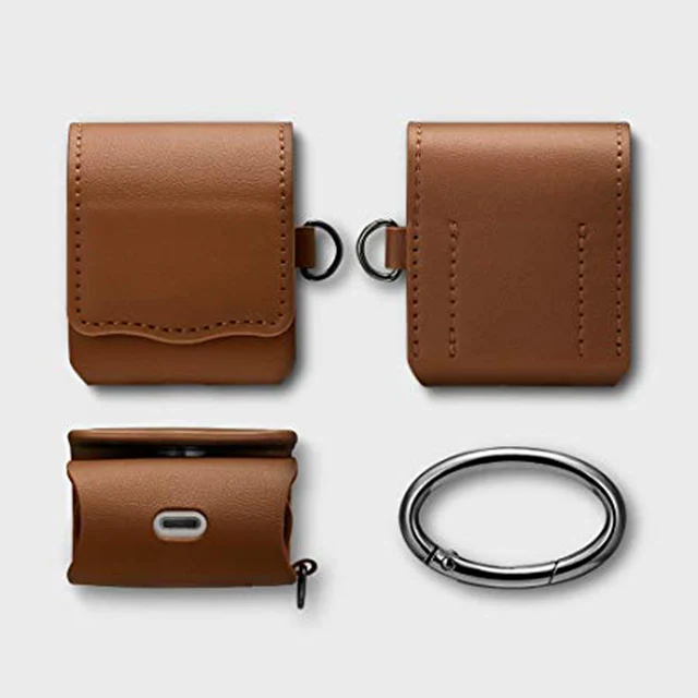 Кожаный защитный чехол премиум-класса на магнитной застежке в стиле ретро для airpods pro