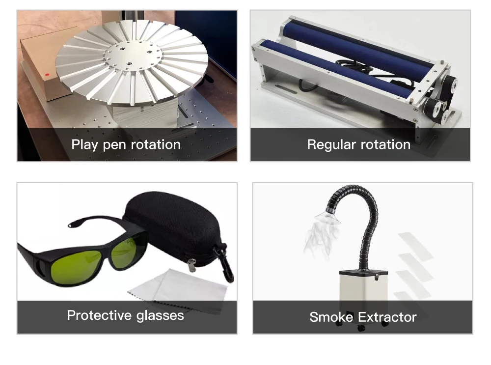 Integrated 30W RF CO2 Galvo Laser Marking Machine Non-Metal Materials Cutter Engraver DXF PLT BMP AI DWG for Wood Wood