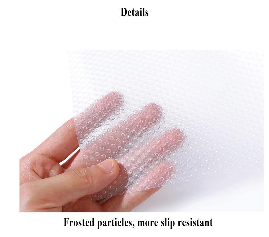 Custom Oem Anti slip Refrigerator Mat Waterproof Eva Cabinet Drawer Shelf Liner for Kitchen