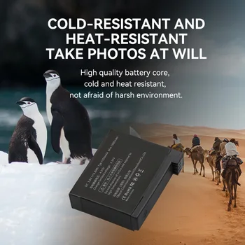 FB AHDBT-401 Lithium Ion Battery 1160mAh Sports Camera Battery for GoPro Mini Sport Camera Hero4 and Go Pro Ahdbt-401 detail image