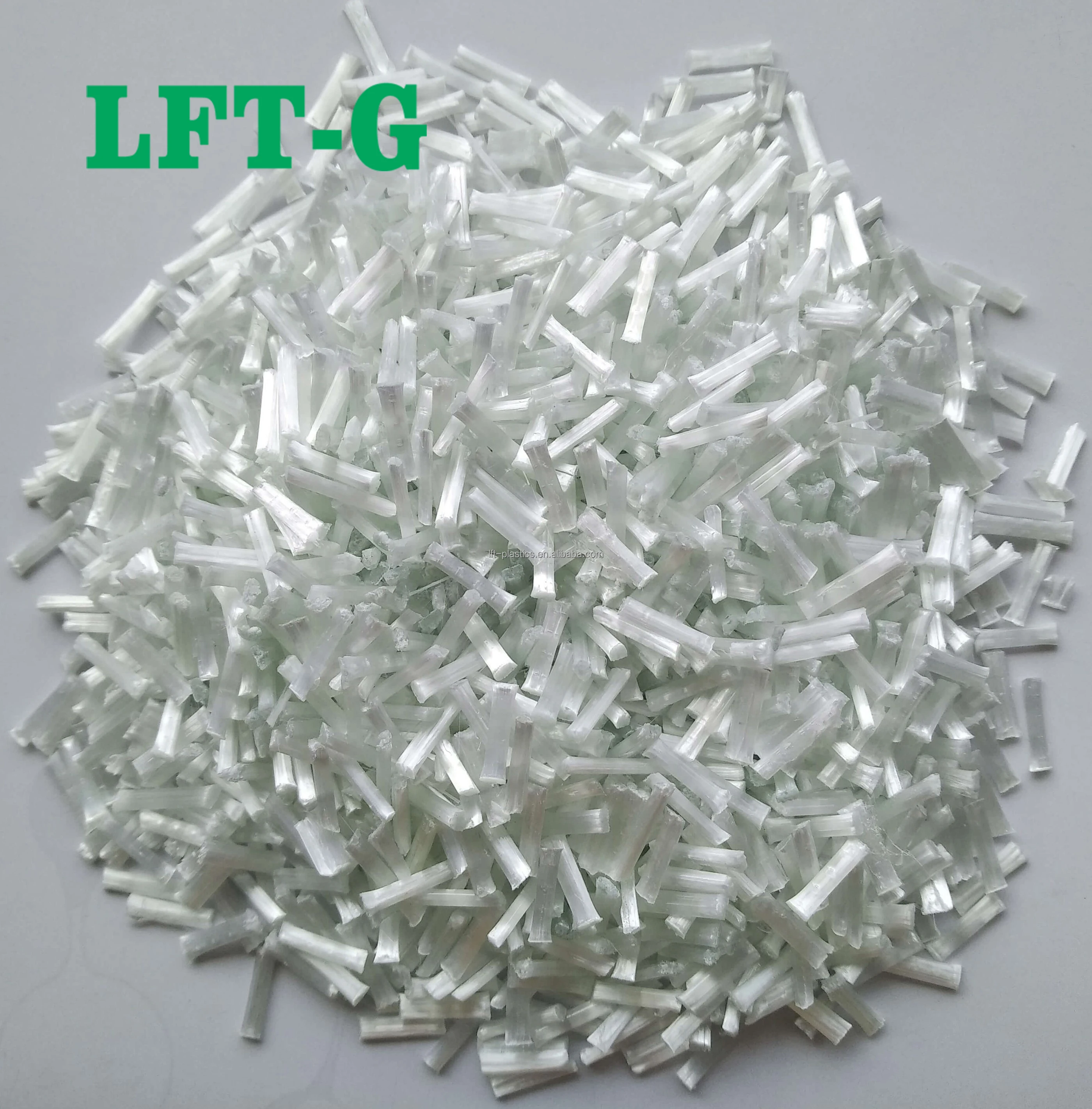 Xiamen LFT-G Thermoplastic PLA Filling Long Glass Fiber 20%-60% Composite Materials Reinforced Plastic 12mm for Industrial Use