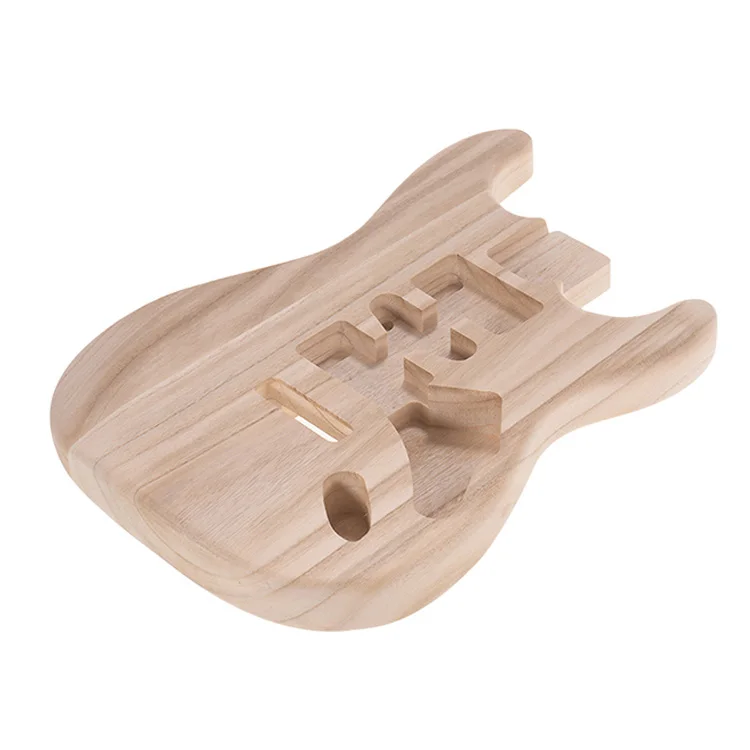 Onvoltooide Elektrische Gitaar Lichaam Paulownia Hout - DIY SSH Stijl Gitaar Body