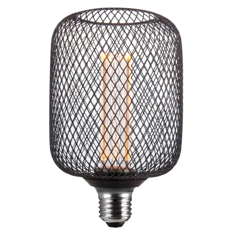 High Quality RN Range Retro Atmosphere Edison Bulbs Metal Mesh Cage Lamp 4w Decorative Retro Lighting LED Bulb Led Light