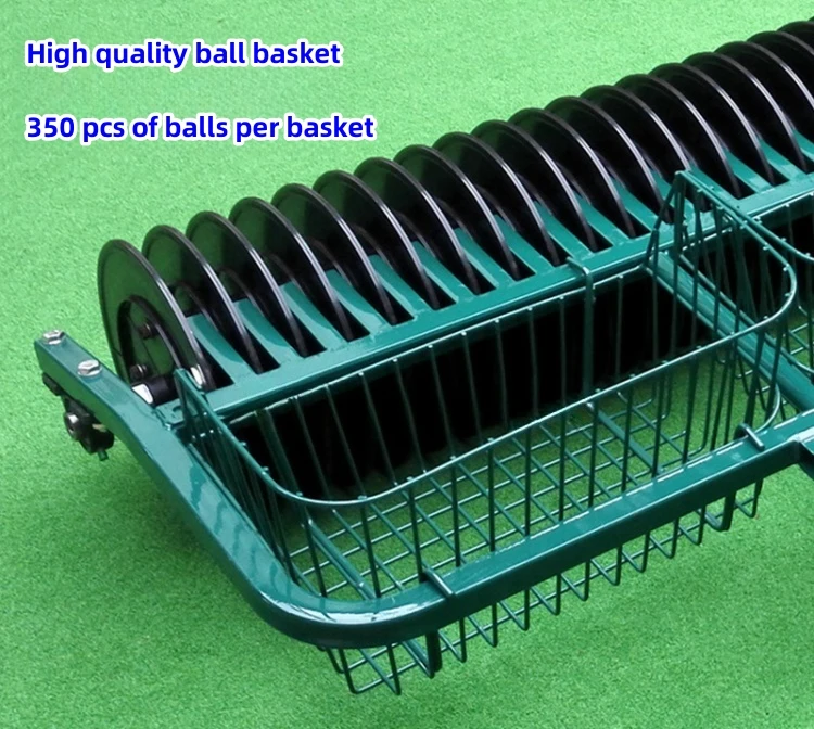High Quality Durable 60 Lane 3 Section Golf Range Ball Picker Golf Ball