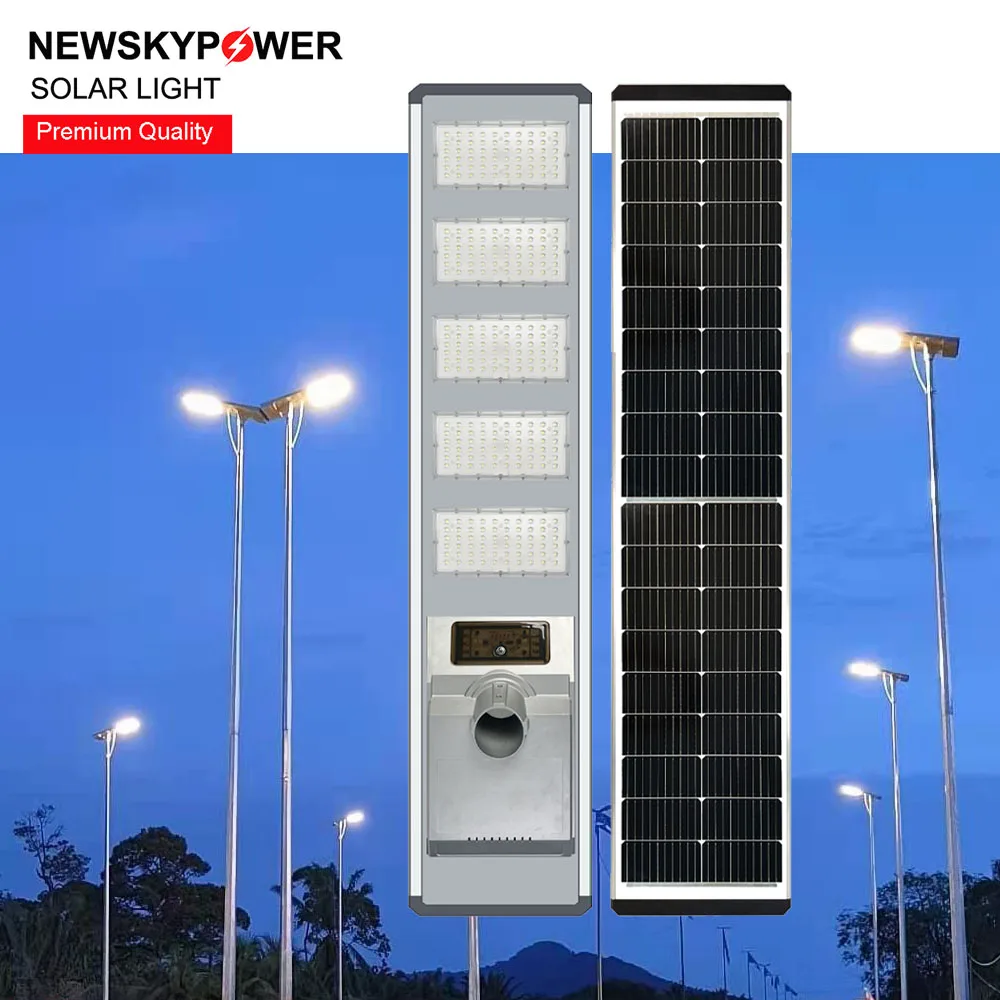 JD-S500 Large Battery 90AH Outdoor IP65 300w 400W 500W Led Solar