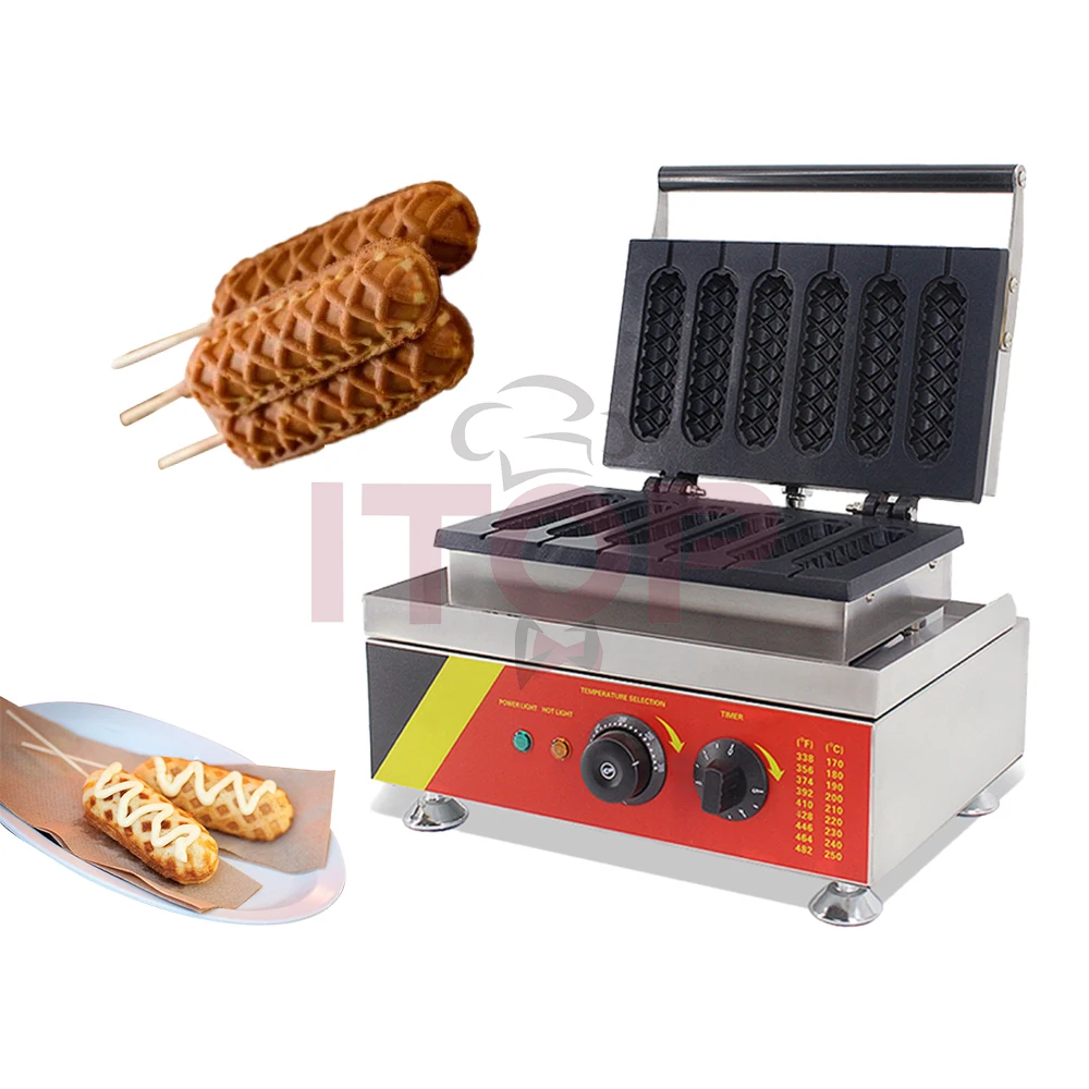 Electric Hot Dog Maker Corn Dog Waffle Stick Maker Sausage Machine