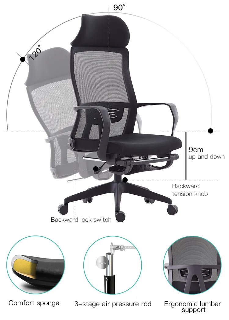 Wholesale Modern Mesh Revolving Computer Chair - Ergonomic