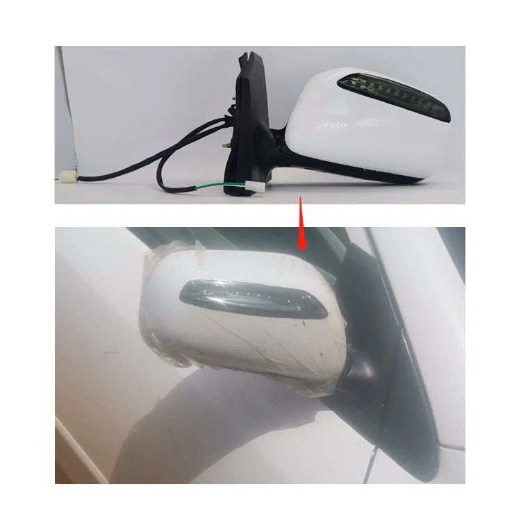 product car mirror led lights oem l pzm47 12537 r pzm46 12537 side mirror for toyota corolla 2005 2006 2007-7