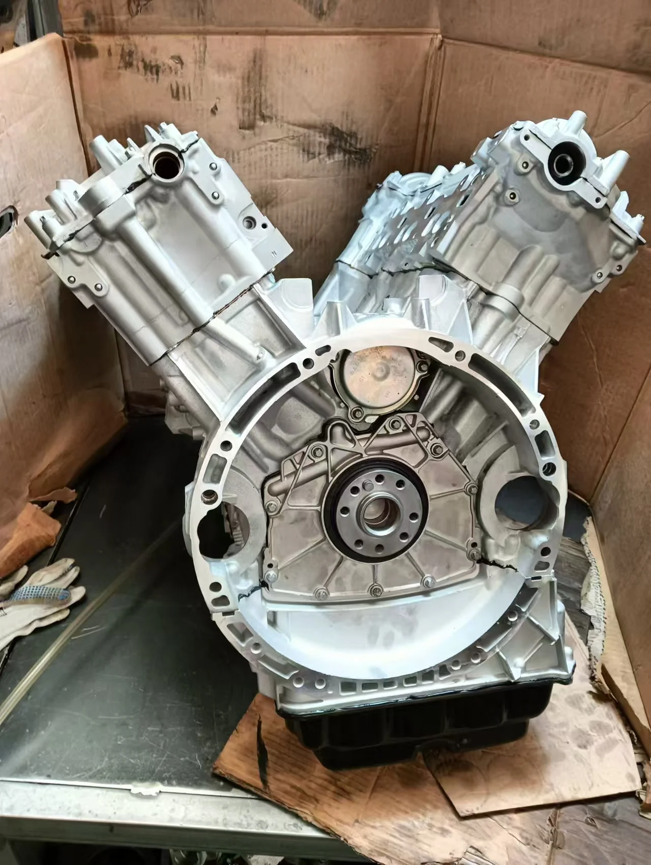 OM642 Long Block Cylinder Assy Bare Motor for Mercedes-Benz ...