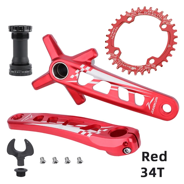 JIANKUN Mountain Bicycle Crankset - Durable & Versatile